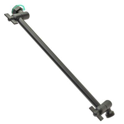 matte black shower extension arm