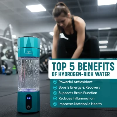 zynaflo-h2-max hydrogen water bottle generator