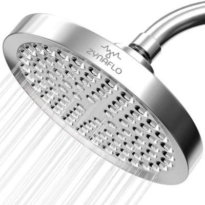 zynaflo 6 inch rain shower head