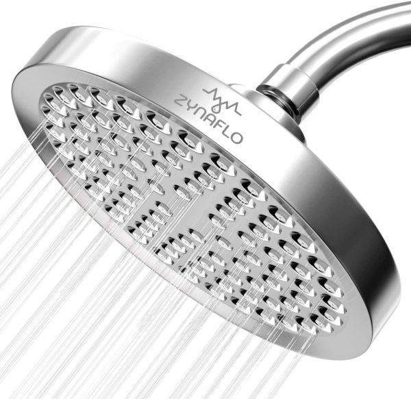 zynaflo 6 inch rain shower head